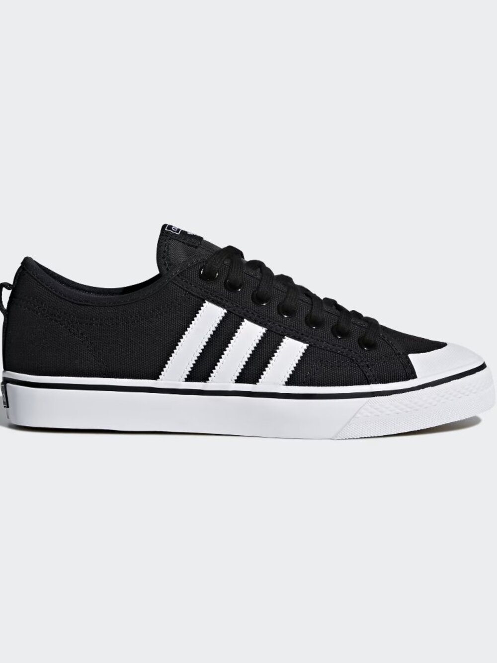 Adidas Originals Men's Black White Classic Nizza Shoes CQ2332